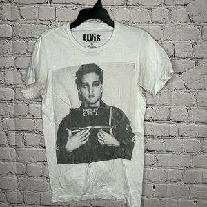 Elvis Presley Graphic Mugshot T-Shirt